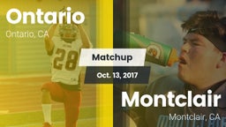 Matchup: Ontario vs. Montclair  2017