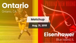 Matchup: Ontario vs. Eisenhower  2018