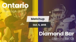 Matchup: Ontario vs. Diamond Bar  2018
