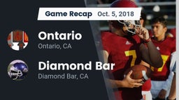 Recap: Ontario  vs. Diamond Bar  2018