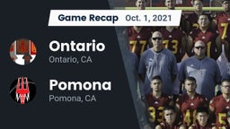 Recap: Ontario  vs. Pomona  2021