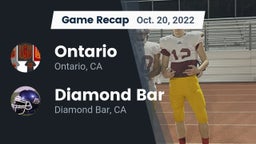 Recap: Ontario  vs. Diamond Bar  2022