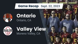 Recap: Ontario  vs. Valley View  2023