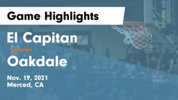 El Capitan  vs Oakdale  Game Highlights - Nov. 19, 2021