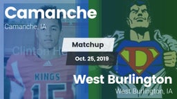 Matchup: Camanche vs. West Burlington  2019