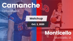 Matchup: Camanche vs. Monticello  2020