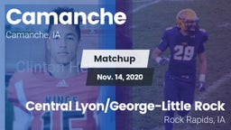 Matchup: Camanche vs. Central Lyon/George-Little Rock  2020