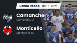 Recap: Camanche  vs. Monticello  2021