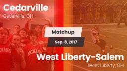 Matchup: Cedarville vs. West Liberty-Salem  2017