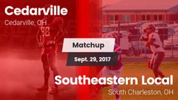 Matchup: Cedarville vs. Southeastern Local  2017