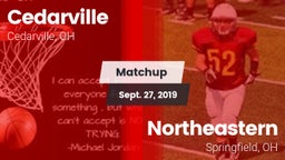 Matchup: Cedarville vs. Northeastern  2019
