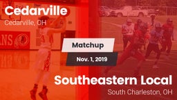 Matchup: Cedarville vs. Southeastern Local  2019
