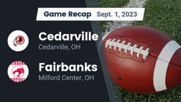 Recap: Cedarville  vs. Fairbanks  2023