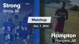 Matchup: Strong vs. Hampton  2016