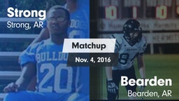 Matchup: Strong vs. Bearden  2016