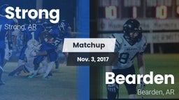 Matchup: Strong vs. Bearden  2017