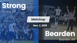 Matchup: Strong vs. Bearden  2018