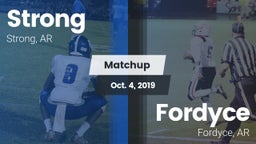 Matchup: Strong vs. Fordyce  2019