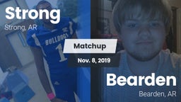 Matchup: Strong vs. Bearden  2019