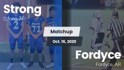 Matchup: Strong vs. Fordyce  2020