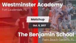 Matchup: Westminster Academy vs. The Benjamin School 2017