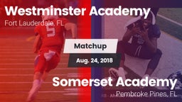 Matchup: Westminster Academy vs. Somerset Academy  2018