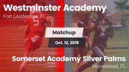 Matchup: Westminster Academy vs. Somerset Academy Silver Palms 2018