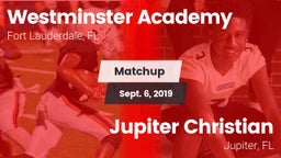 Matchup: Westminster Academy vs. Jupiter Christian  2019