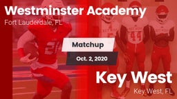 Matchup: Westminster Academy vs. Key West  2020