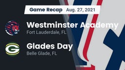 Recap: Westminster Academy vs. Glades Day  2021