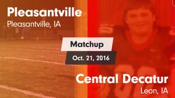 Matchup: Pleasantville vs. Central Decatur  2016