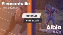 Matchup: Pleasantville vs. Albia  2019