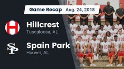 Recap: Hillcrest  vs. Spain Park  2018