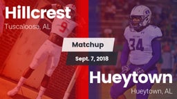 Matchup: Hillcrest vs. Hueytown  2018