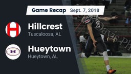 Recap: Hillcrest  vs. Hueytown  2018