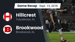 Recap: Hillcrest  vs. Brookwood  2018