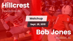 Matchup: Hillcrest vs. Bob Jones  2018
