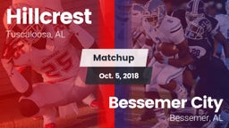 Matchup: Hillcrest vs. Bessemer City  2018