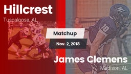Matchup: Hillcrest vs. James Clemens  2018