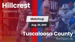 Matchup: Hillcrest vs. Tuscaloosa County  2019