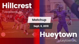 Matchup: Hillcrest vs. Hueytown  2019