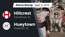 Recap: Hillcrest  vs. Hueytown  2019