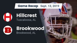 Recap: Hillcrest  vs. Brookwood  2019