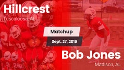 Matchup: Hillcrest vs. Bob Jones  2019