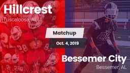 Matchup: Hillcrest vs. Bessemer City  2019