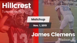 Matchup: Hillcrest vs. James Clemens  2019