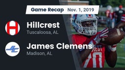 Recap: Hillcrest  vs. James Clemens  2019