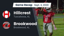 Recap: Hillcrest  vs. Brookwood  2020
