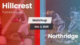 Matchup: Hillcrest vs. Northridge  2020