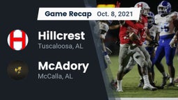 Recap: Hillcrest  vs. McAdory  2021